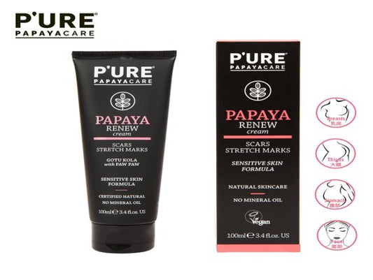 P'ure Papayacare 木瓜修護精華霜 100ml