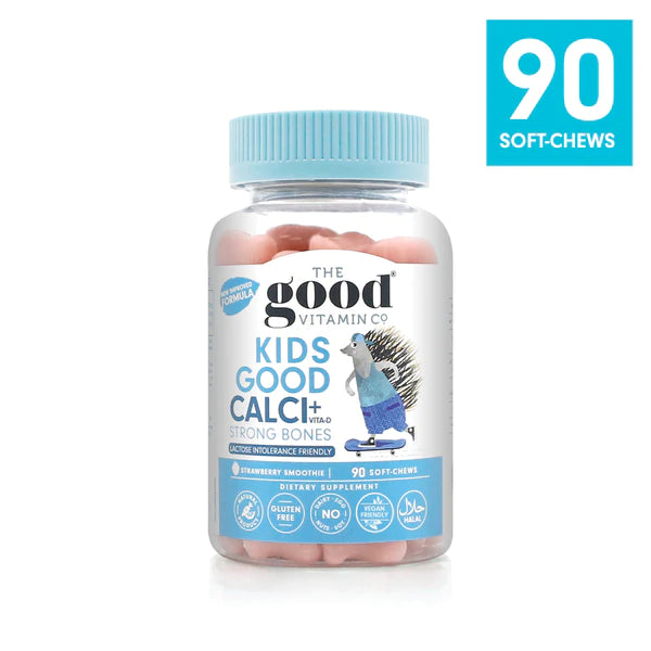 The Good Vitamin Co. 兒童 鈣+維他命D (強健骨骼) (90粒)