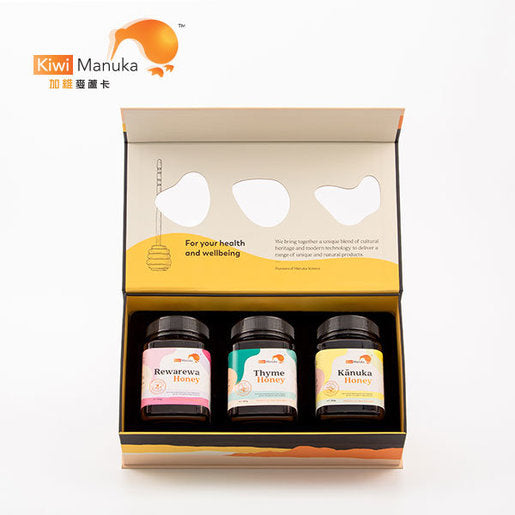 Kiwi Manuka 蜂蜜禮盒 (500g x 3)