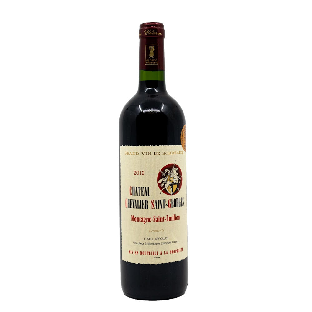 Château Chevalier St Georges Montagne St Emilion 2012
