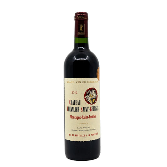 Château Chevalier St Georges Montagne St Emilion 2012
