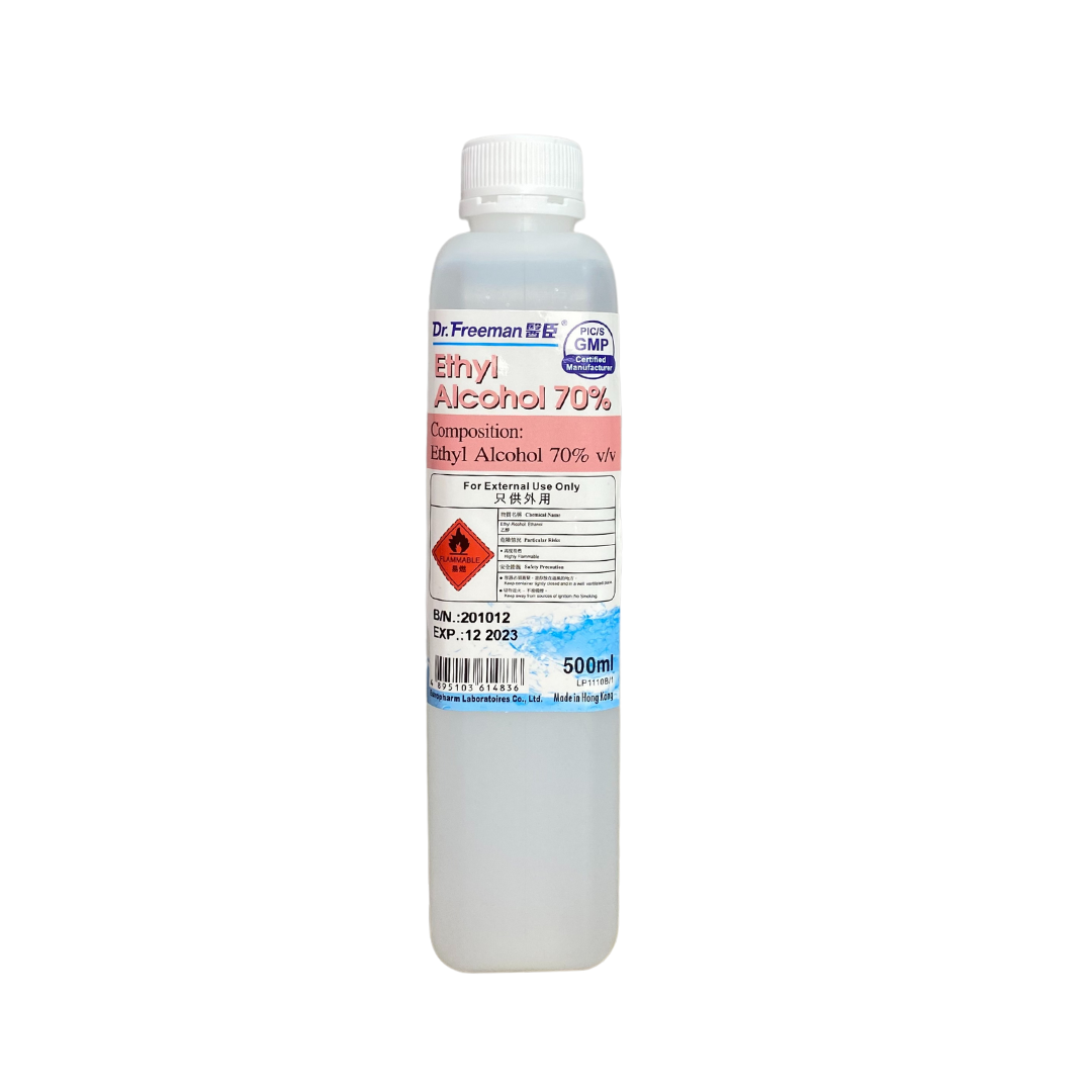 Dr. Freeman 醫臣醫用火酒 (純乙醇) 500ml