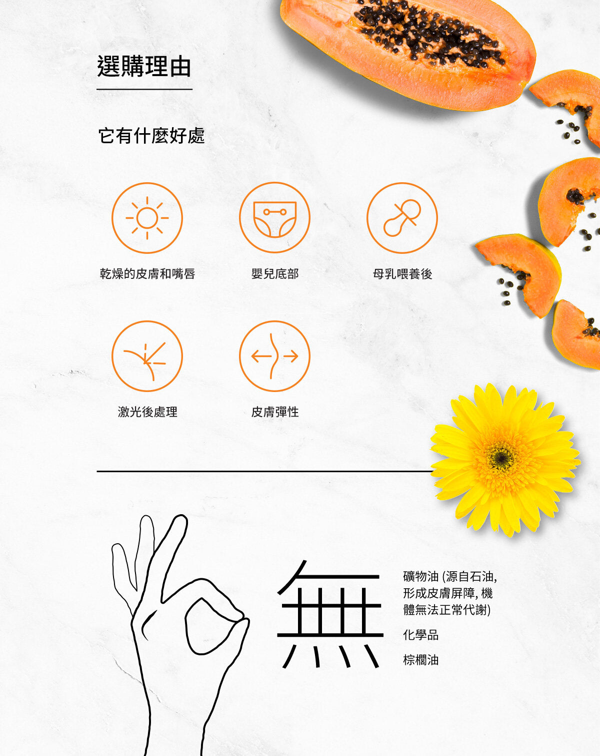 P'ure Papayacare 木瓜肌膚營養多用膏 (25g/75g)